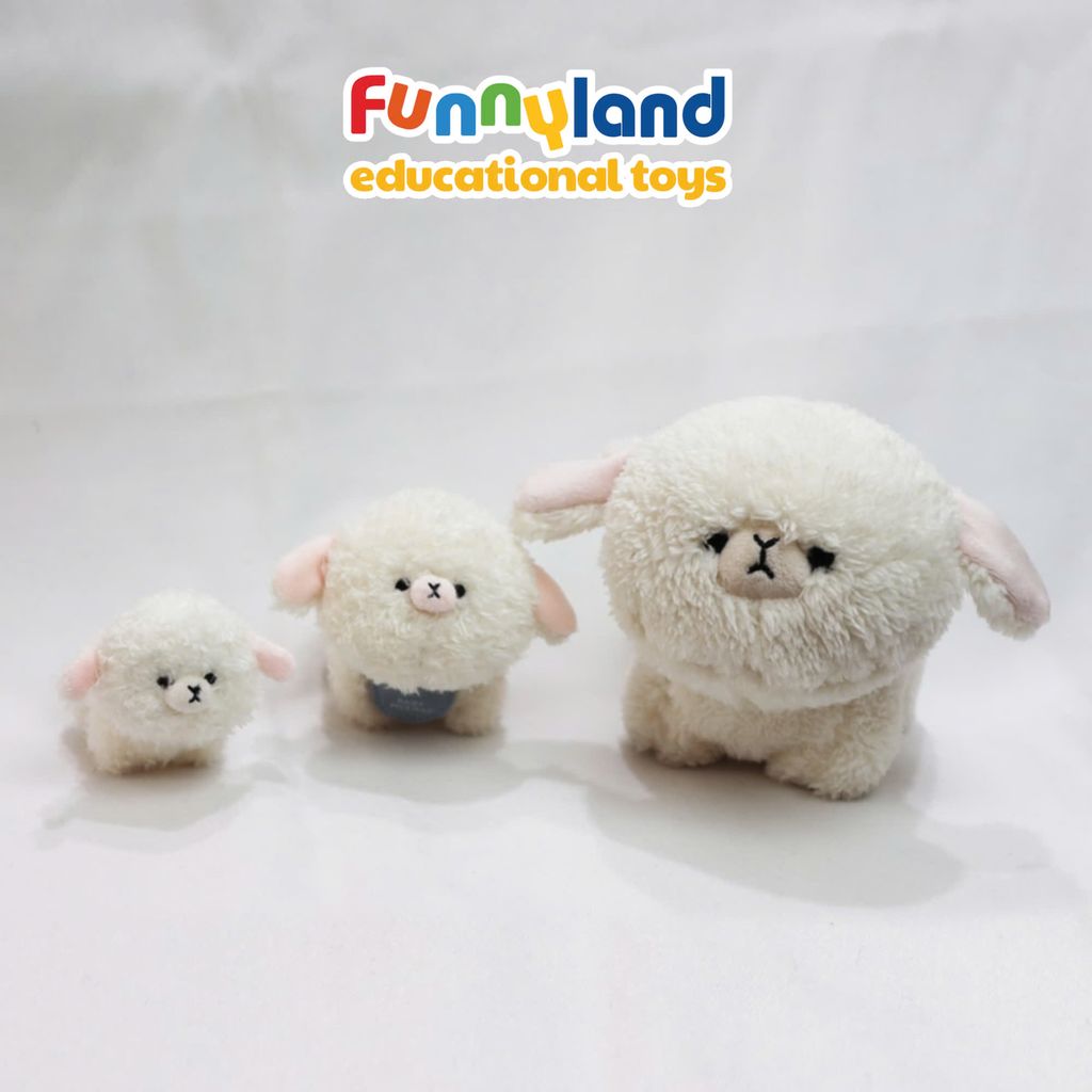Móc khoá gấu bông Nhật Bản Mofmo Friends - Chú Cừu Non (Lamb)