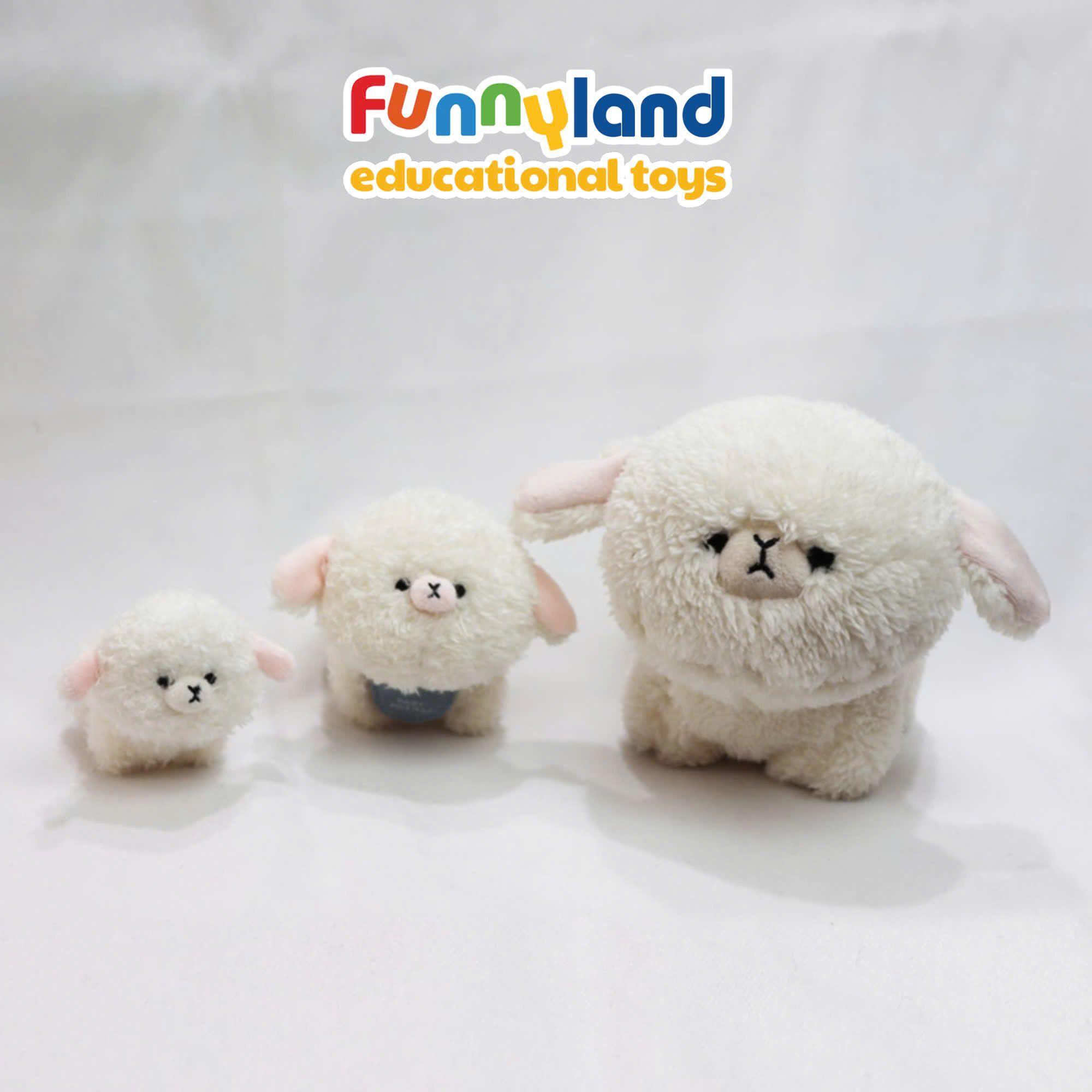  Móc khoá gấu bông Nhật Bản Mofmo Friends - Chú Cừu Non (Lamb) 