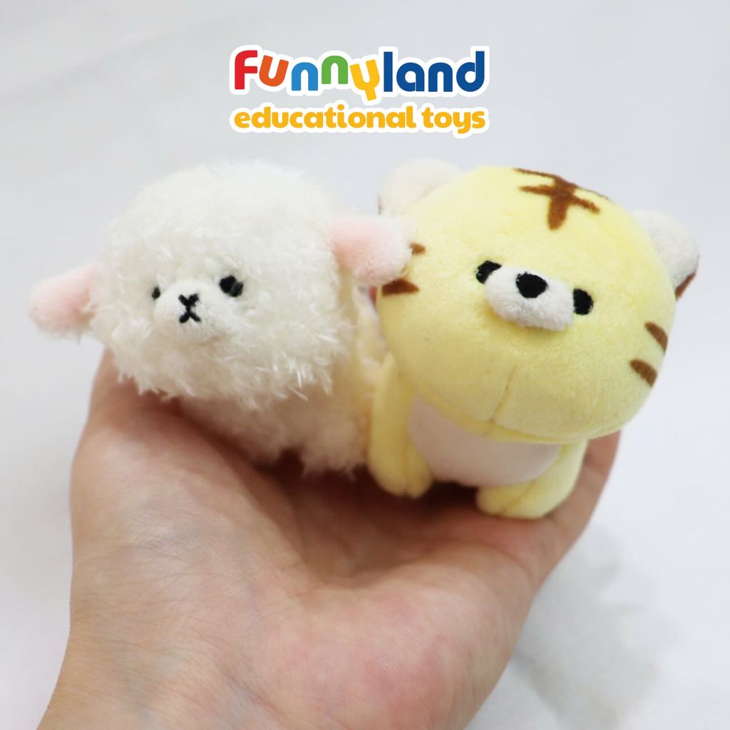 Móc khoá gấu bông Nhật Bản Mofmo Friends - Chú Cừu Non (Lamb)