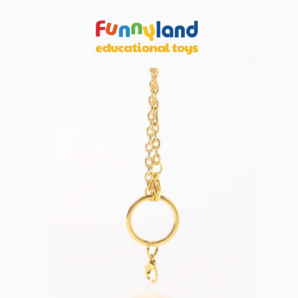 Móc khoá gấu bông Nhật Bản Mofmo Friends - Chú Hổ Vàng (Tiger Yellow)