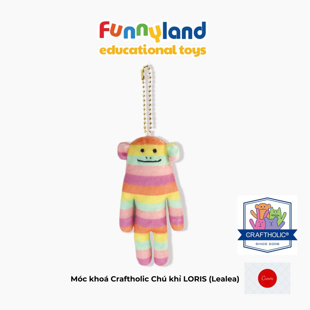 Móc khoá Craftholic Chú khỉ LORIS (Lealea)