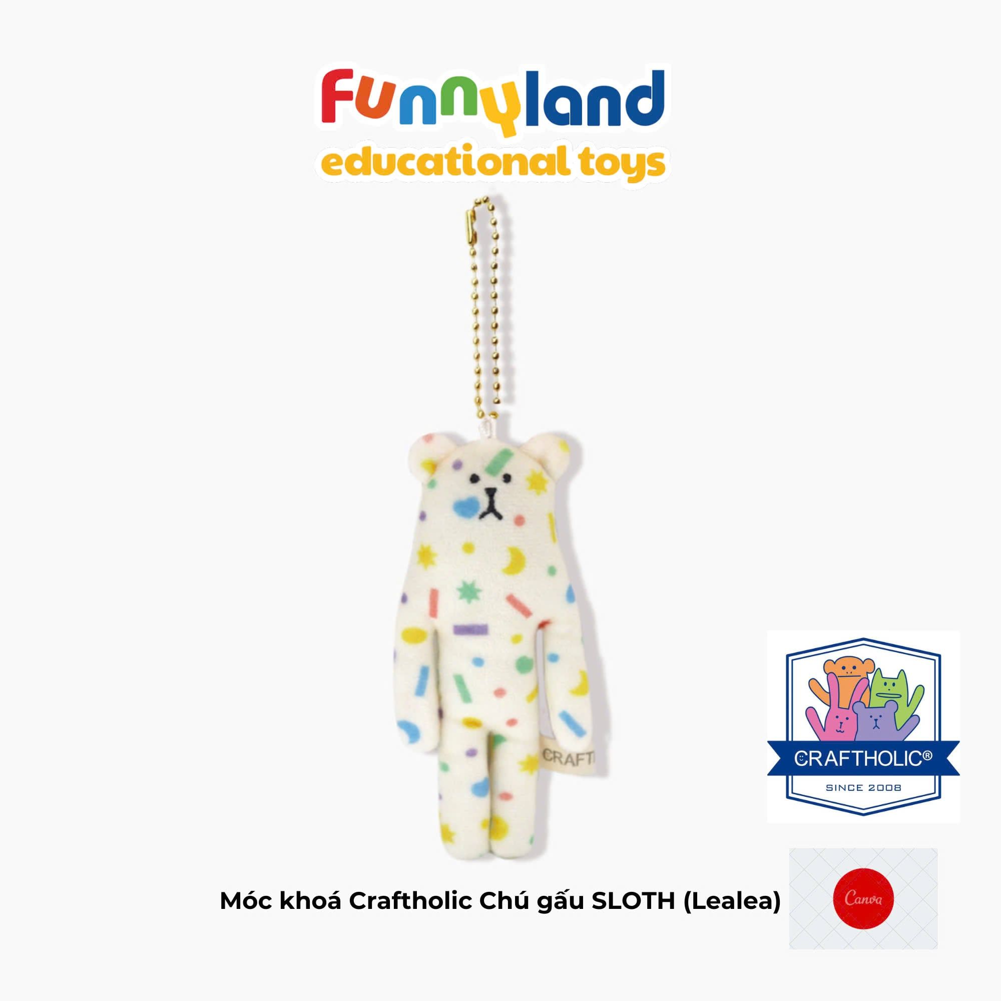 Móc khoá Craftholic Chú gấu SLOTH (Lealea)