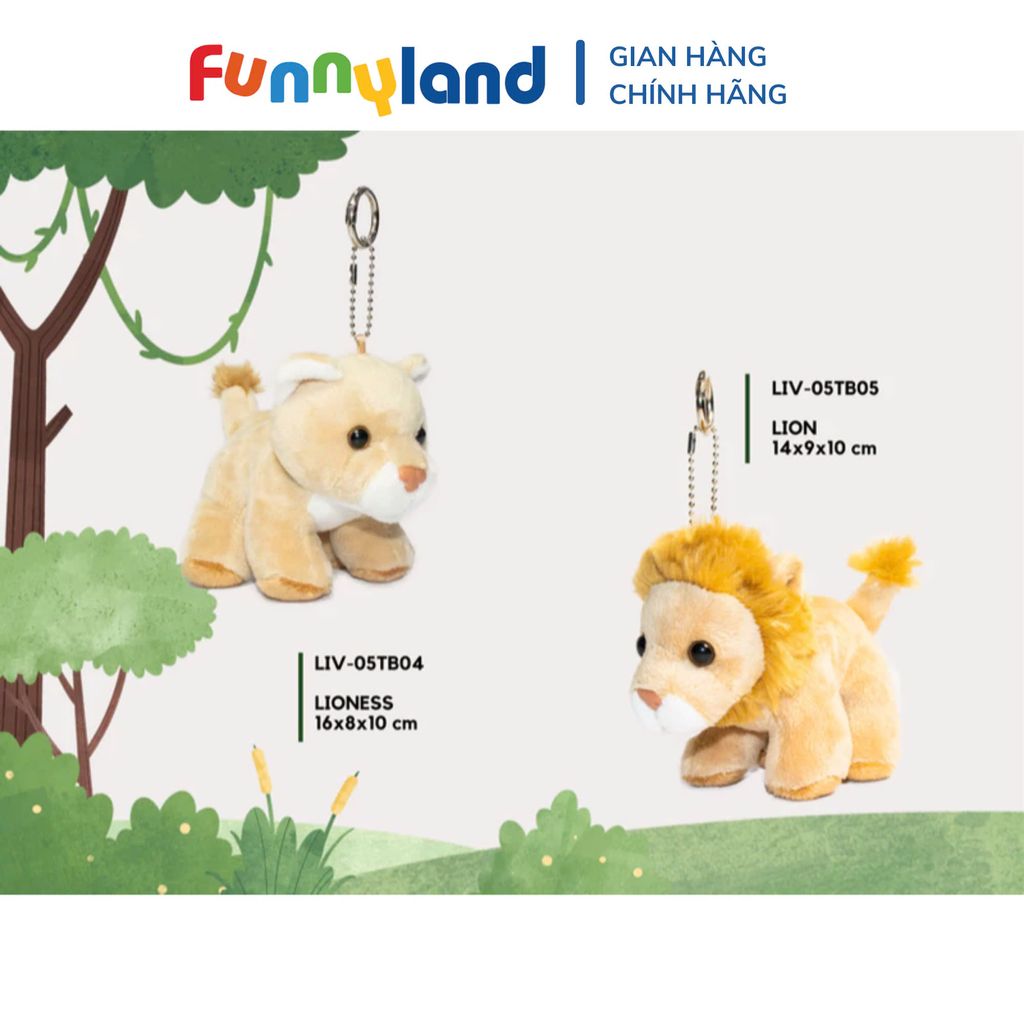 Phụ kiện móc khoá Be My-Hanging Lion/Lioness