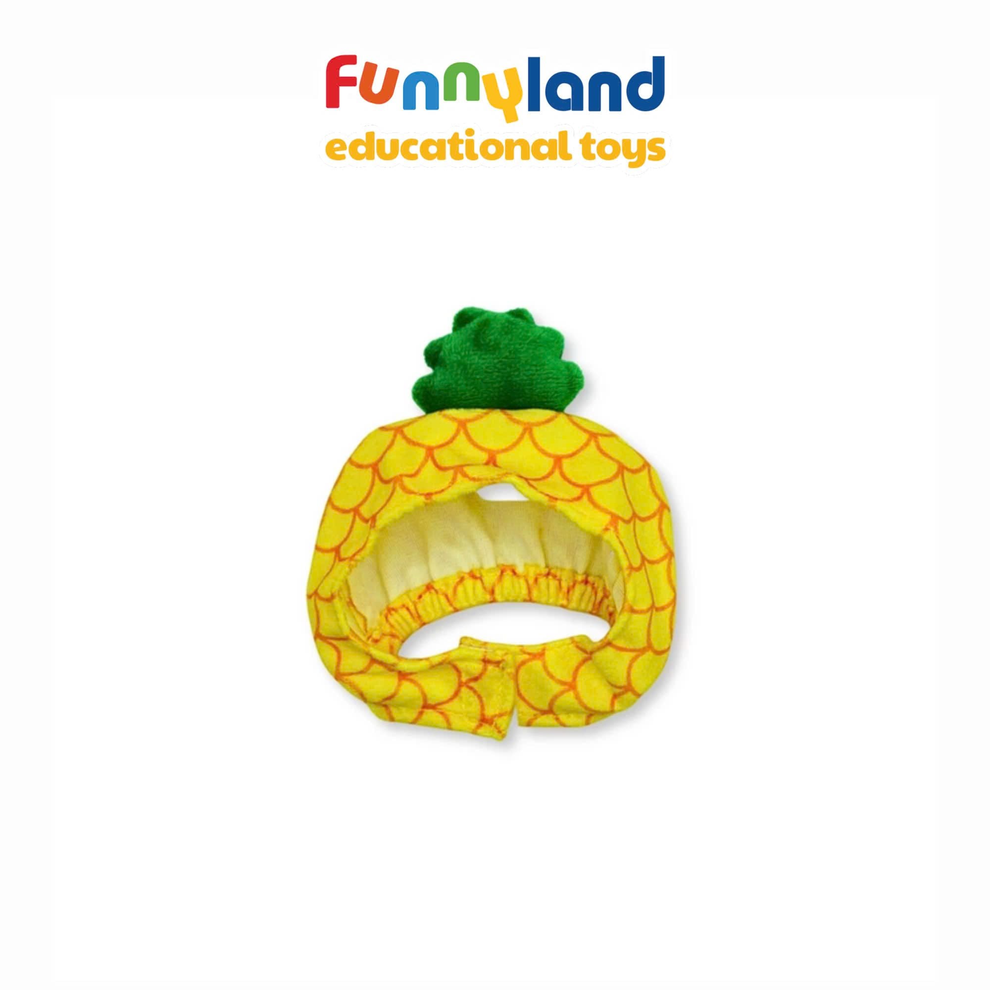 Phụ kiện gấu bông Nhật Bản Mofmo Friends - Mũ Dứa (Phụ kiện)