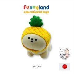 Phụ kiện gấu bông Nhật Bản Mofmo Friends - Mũ Dứa (Phụ kiện)