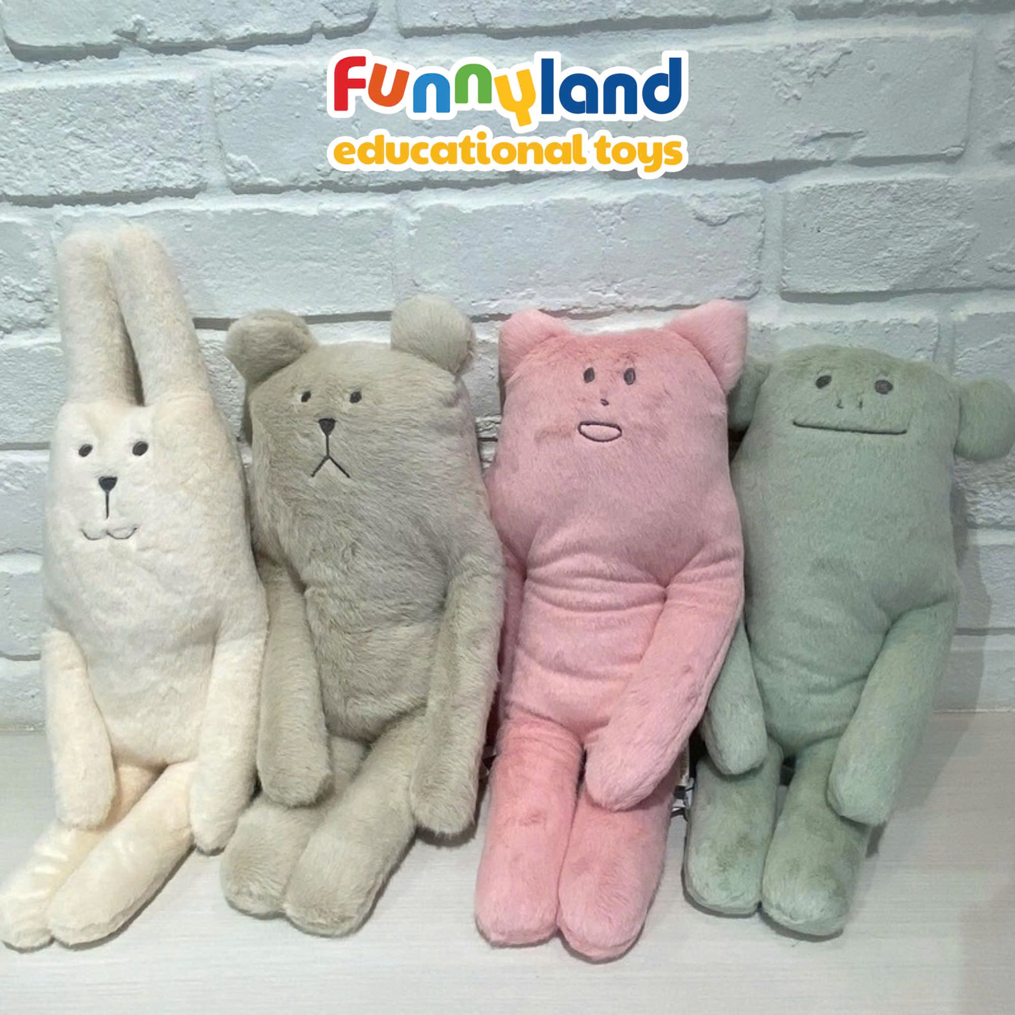 Gấu bông Nhật Bản Craftholic - Bé mèo KORAT (Ohana)