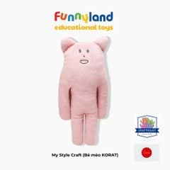 Gấu bông Nhật Bản Craftholic - Bé mèo KORAT (Ohana)