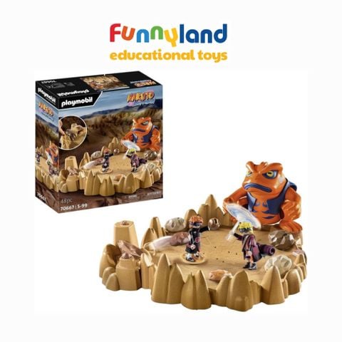 Đồ chơi mô hình Playmobil Naruto vs. Pain