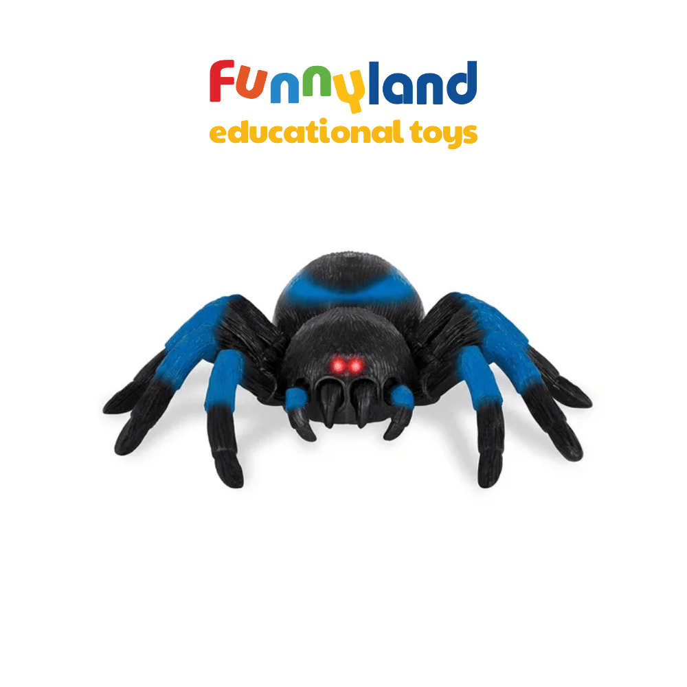 Đồ chơi mô hình động vật Terra - Nhện điều khiển từ xa màu xanh