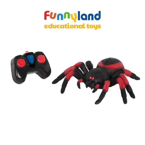 Đồ chơi mô hình động vật Terra - Nhện điều khiển từ xa màu đỏ Terra