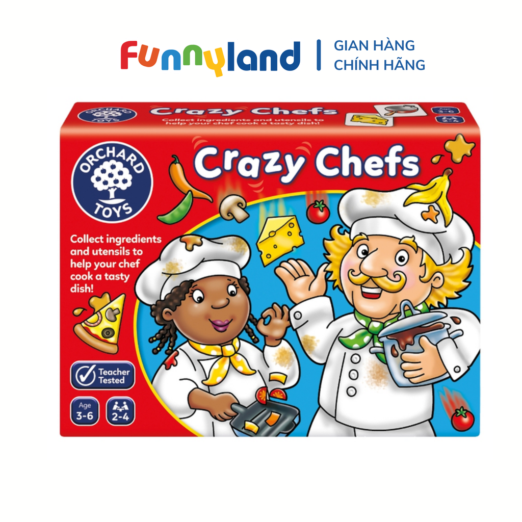Orchard Toys - Trò chơi Những Đầu Bếp Điên Rồ