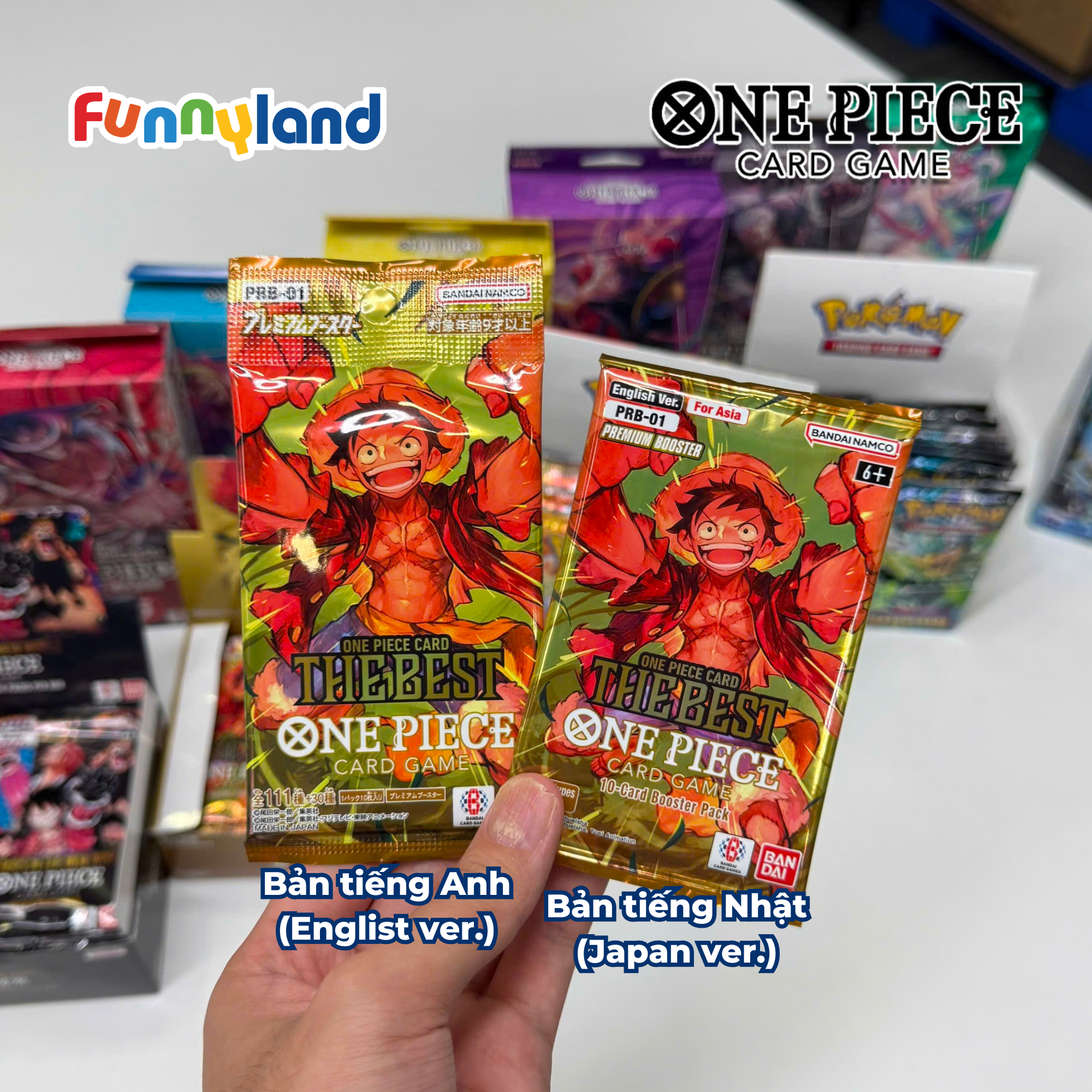  Thẻ Bài One Piece - [ENG] ONE PIECE CARD GAME Premium Booster [PRB-01] 
