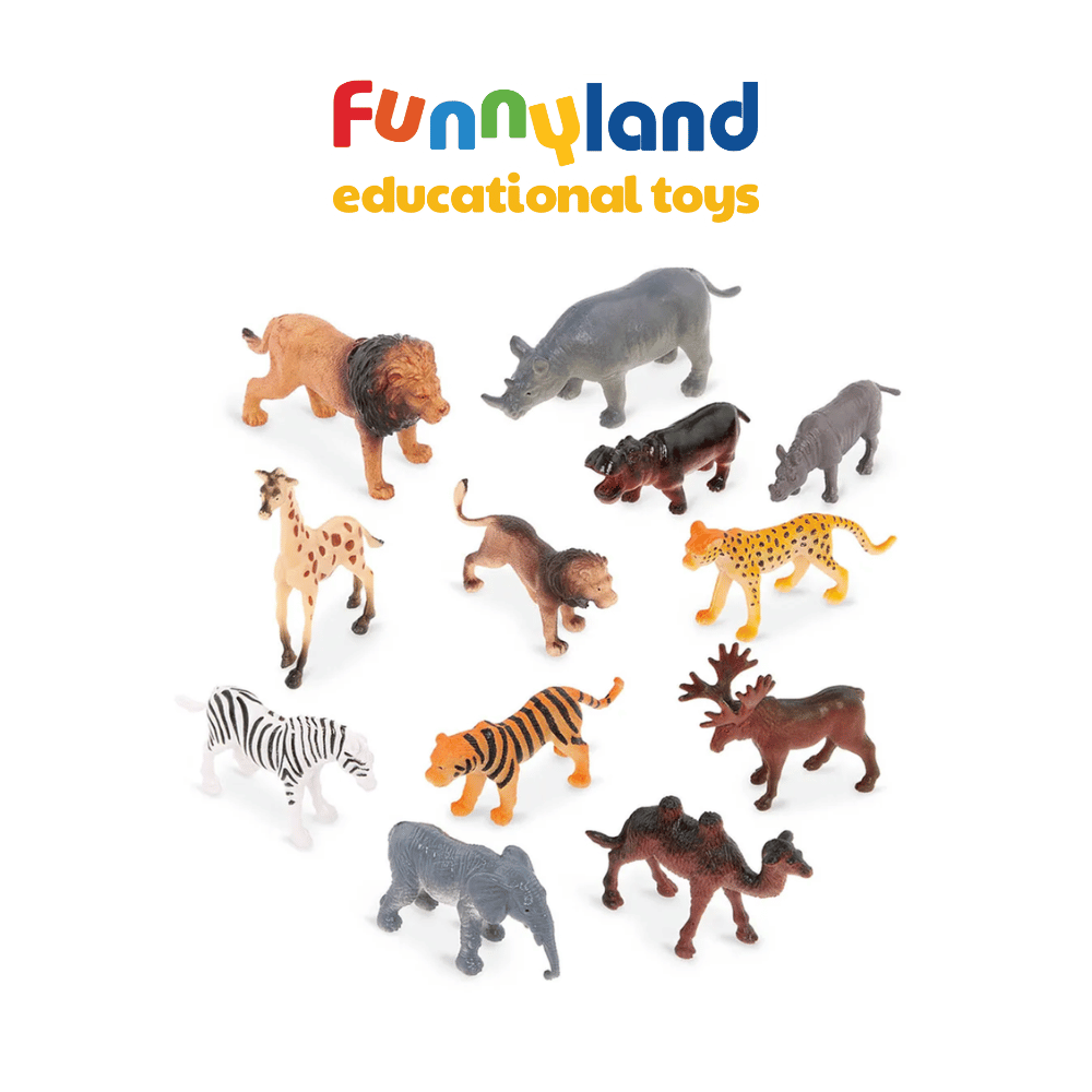 Đồ chơi mô hình động vật Terra - ống Động Vật Hoang Dã Nhỏ