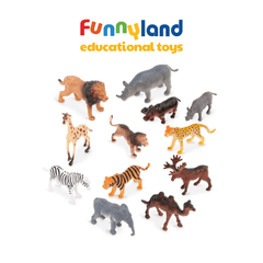 Đồ chơi mô hình động vật Terra - ống Động Vật Hoang Dã Nhỏ