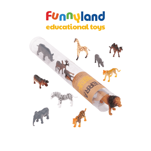 Đồ chơi mô hình động vật Terra - ống Động Vật Hoang Dã Nhỏ