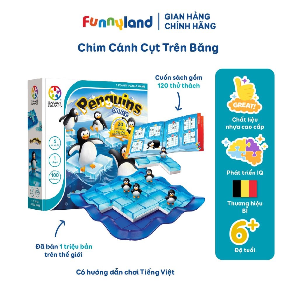 SmartGames - Chim Cánh Cụt Trên Băng