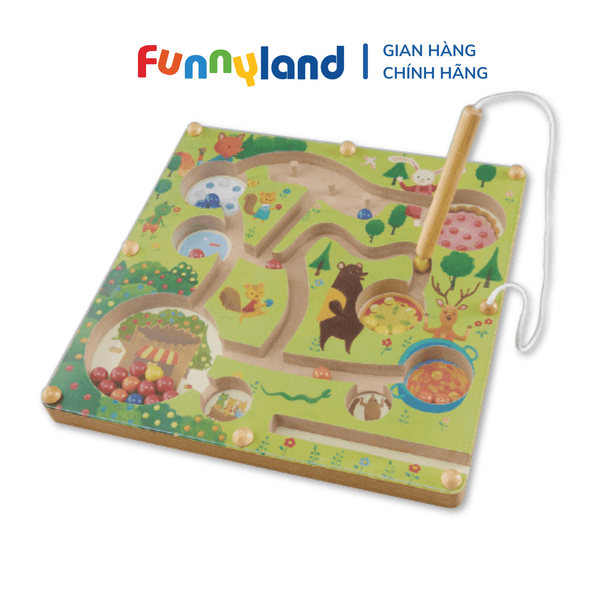 Đồ Chơi Bàn Gỗ Mê Cung - Perry’s Berries - Let's Learn Counting Geni