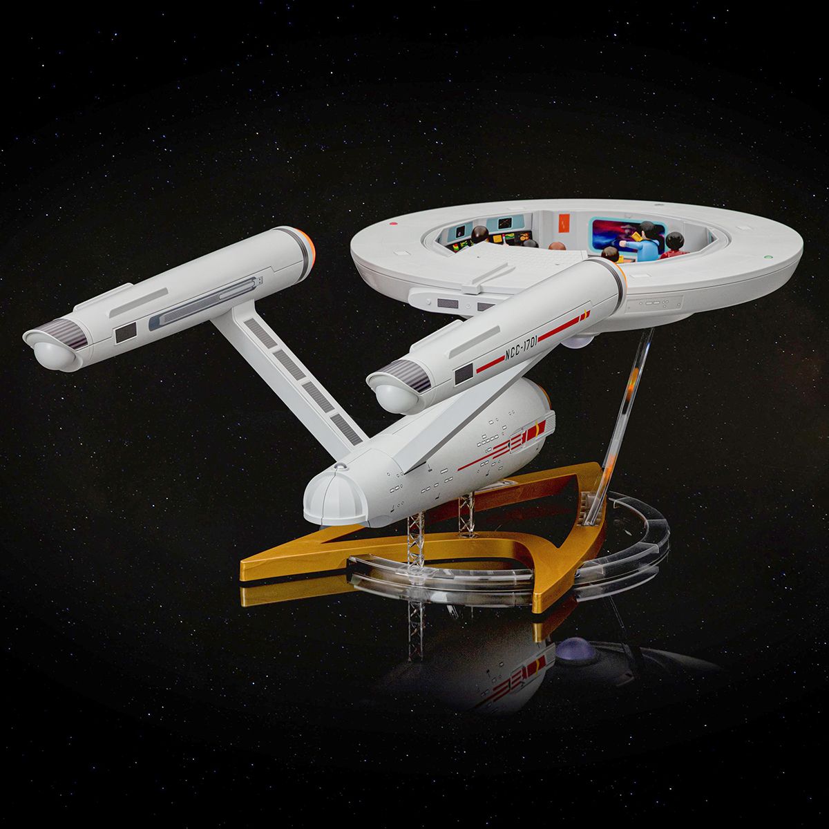  Mô hình Trạm du hành vũ trụ Star Trek Enterprise NCC-1701 