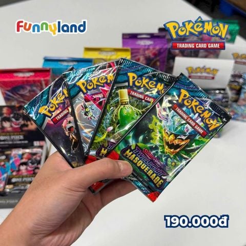 Thẻ bài Pokemon TCG Scarlet & Violet 06 Twilight Masquerade Sleeved Booster Pack