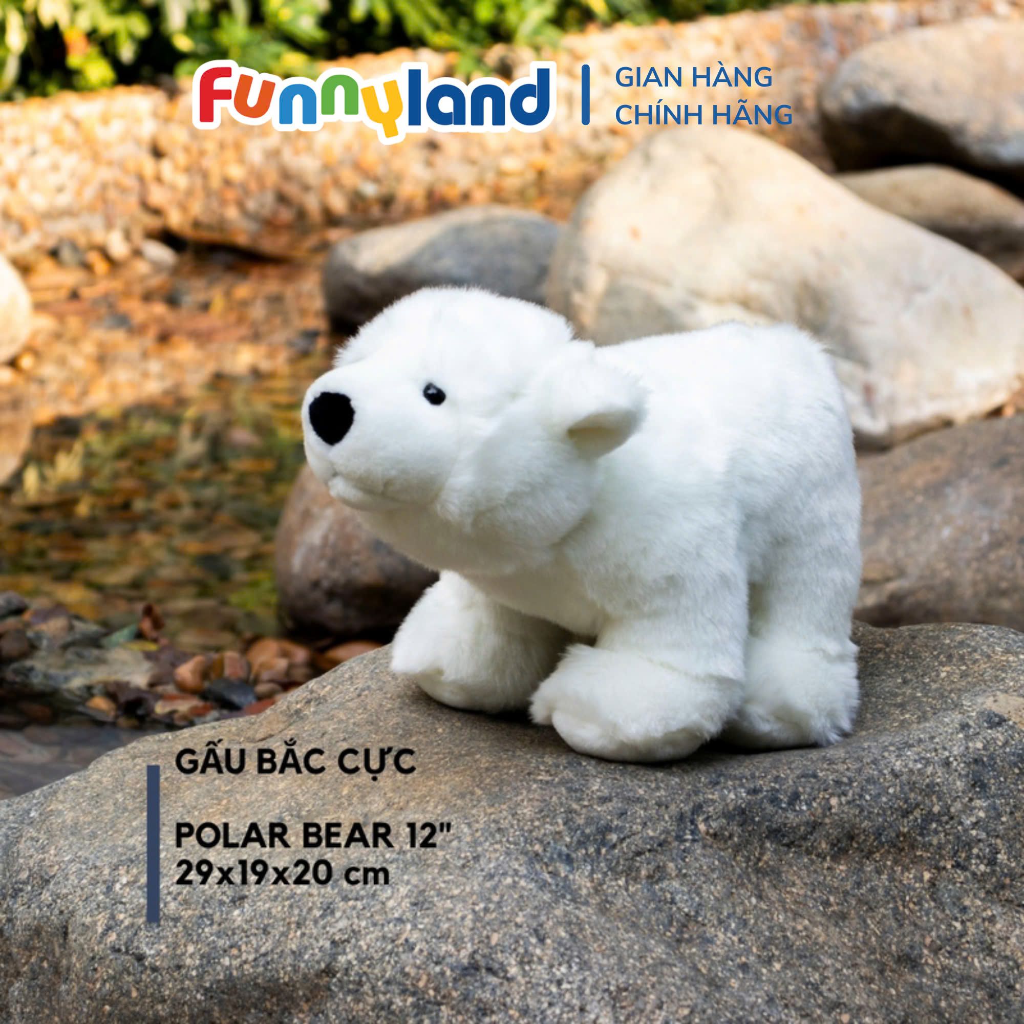  Đồ chơi thú nhồi bông Be My Polar Bear 12 
