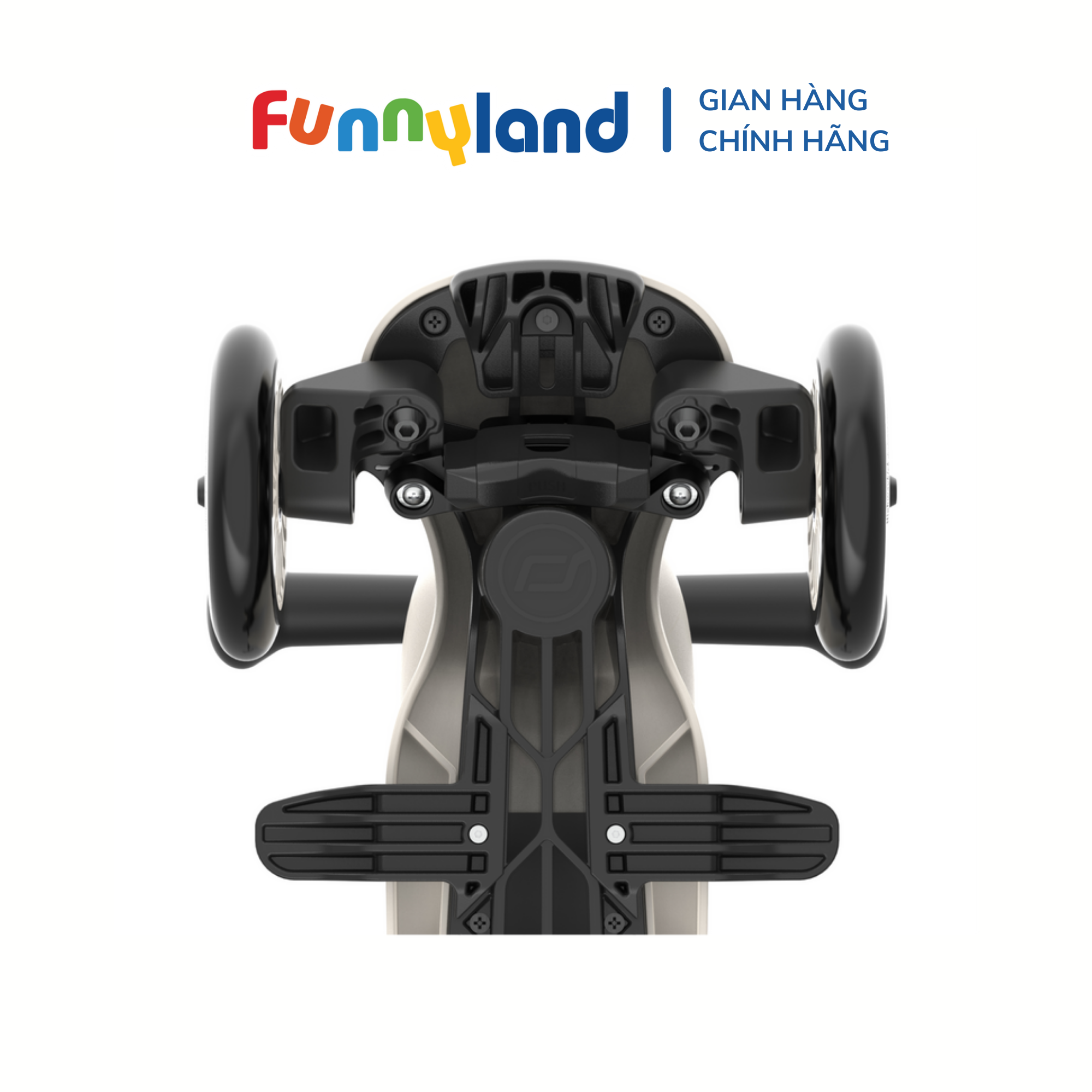 Xe scooter trẻ em Scoot and Ride Highwaykick 1 Push and Go (Ash)