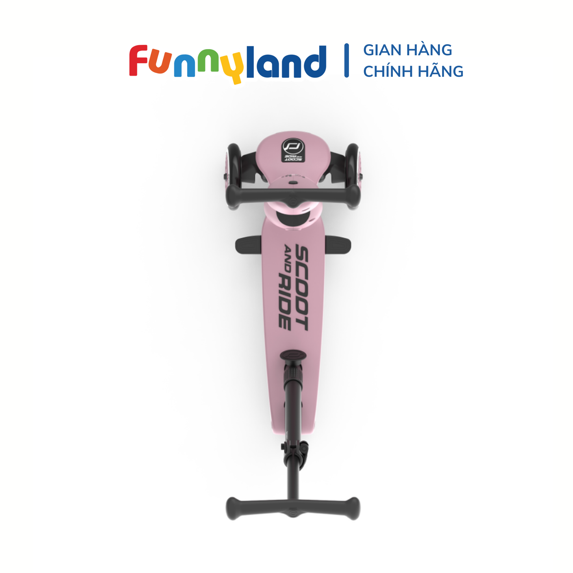 Xe scooter trẻ em Scoot and Ride Highwaykick 1 Push and Go (Wildberry)