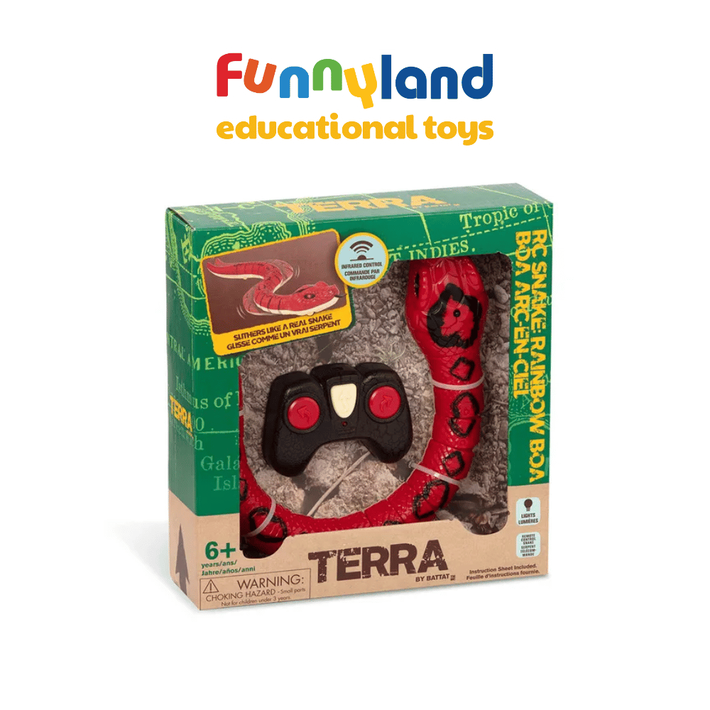 Terra - Rắn điều khiển từ xa màu đỏ