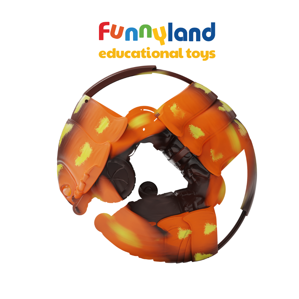 Đồ chơi mô hình động vật Terra - Rolling Giant Pillbug