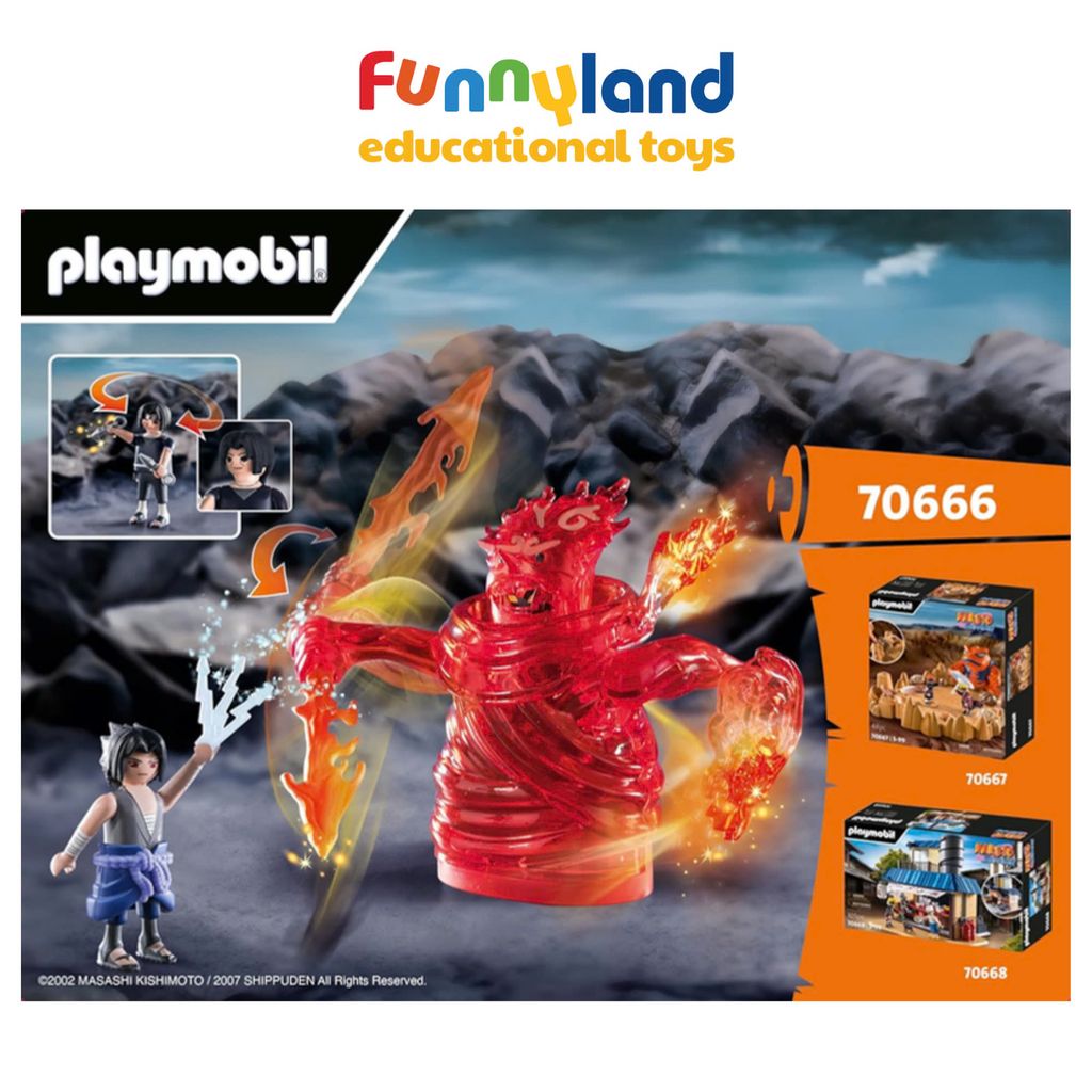 Đồ chơi mô hình Playmobil: Sasuke vs. Itachi