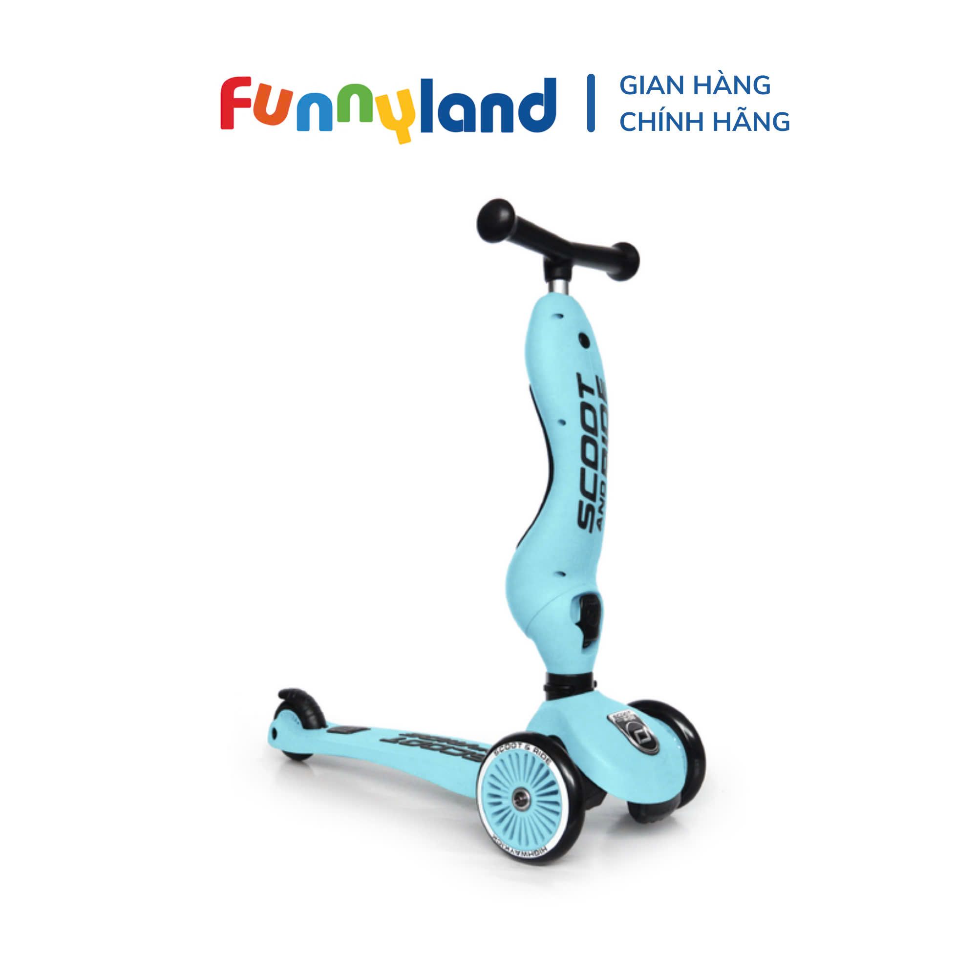  Xe scooter trẻ em Scoot and Ride Highwaykick 1 (Blueberry) 