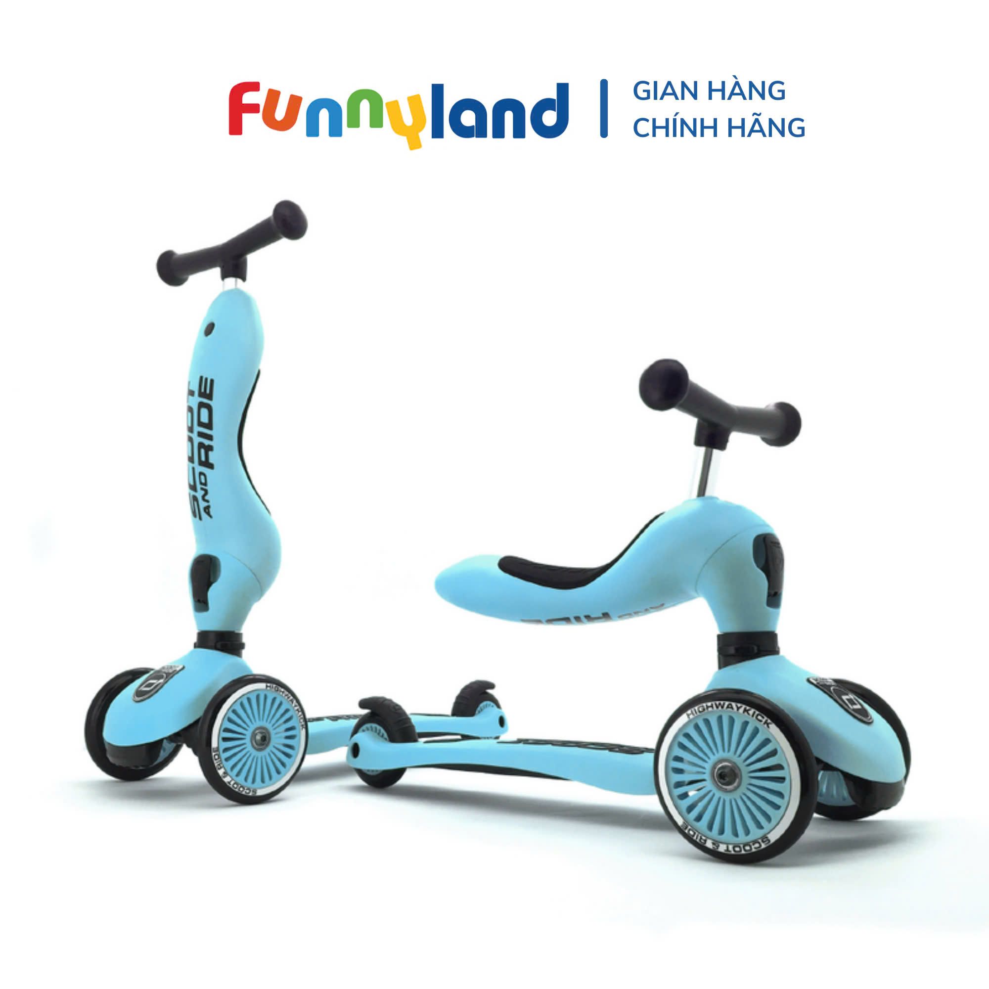  Xe scooter trẻ em Scoot and Ride Highwaykick 1 (Blueberry) 