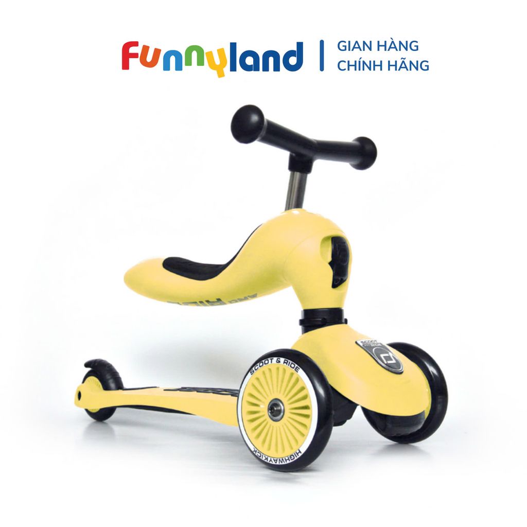 Xe scooter trẻ em Scoot and Ride Highwaykick 1 (Lemon)