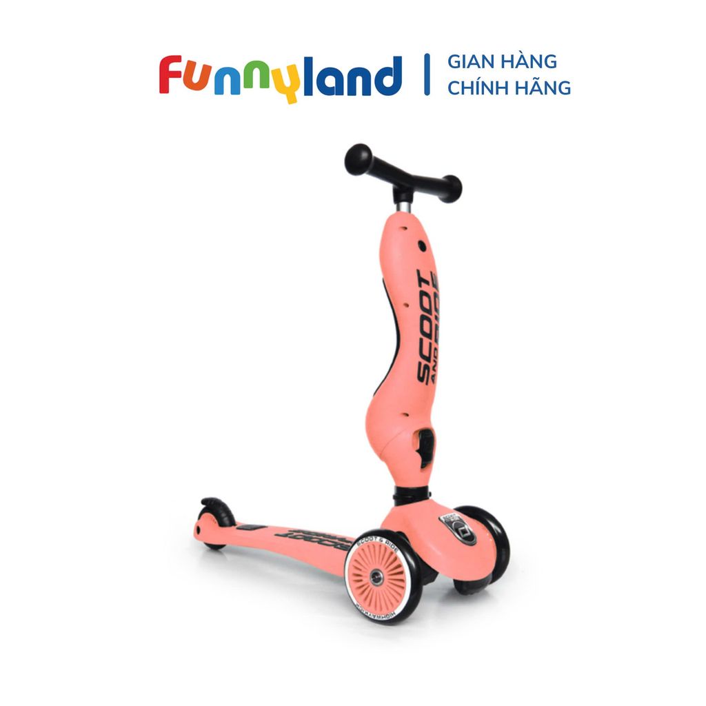 Scoot and Ride - Xe scooter trẻ em Scoot and Ride Highwaykick 1 (Peach)