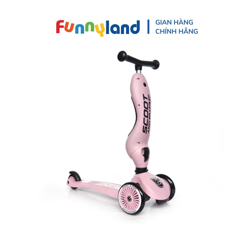 Scoot and Ride - Xe scooter trẻ em Scoot and Ride Highwaykick 1 (Rose)