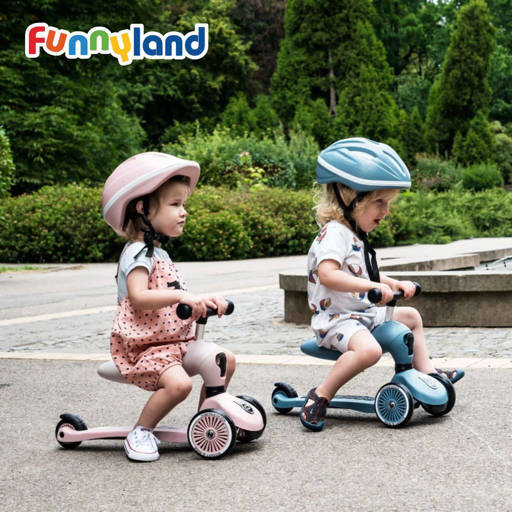 Scoot and Ride - Xe scooter trẻ em Scoot and Ride Highwaykick 1 (Rose)