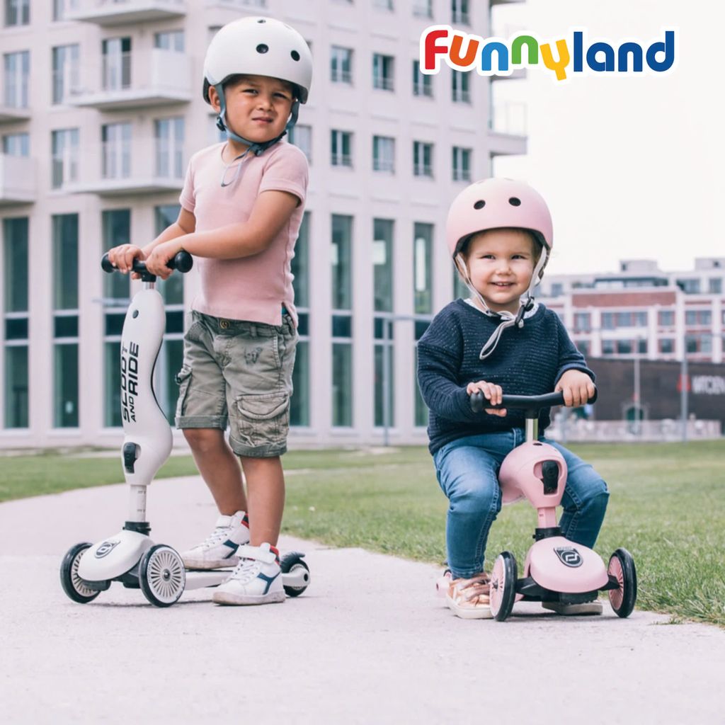 Scoot and Ride - Xe scooter trẻ em Scoot and Ride Highwaykick 1 (Rose)