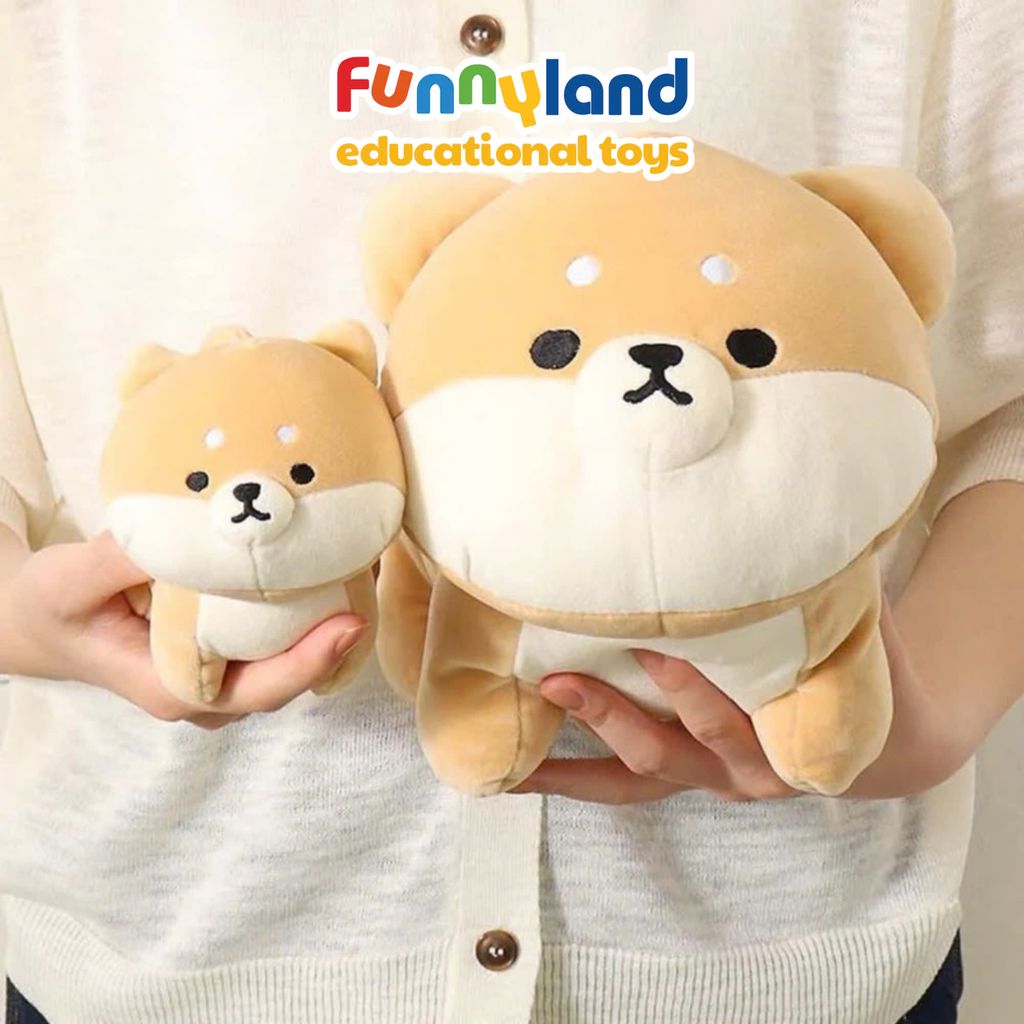 Thú bông MofmoFriends L - Shibainu - Yellow
