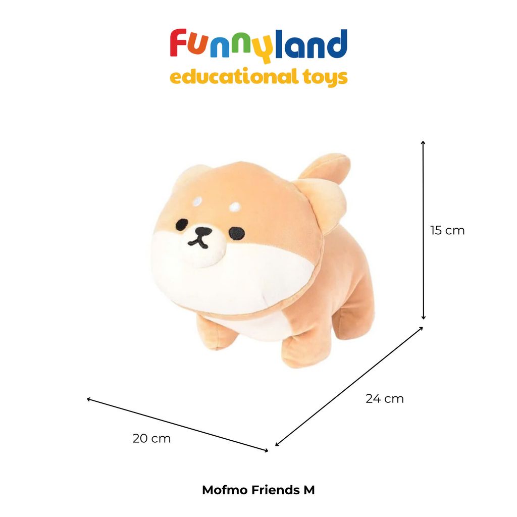Thú bông MofmoFriends L - Shibainu - Yellow