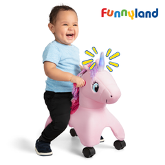 Xe chòi chân Radio Flyer Shimmer the Magical Touch Unicorn