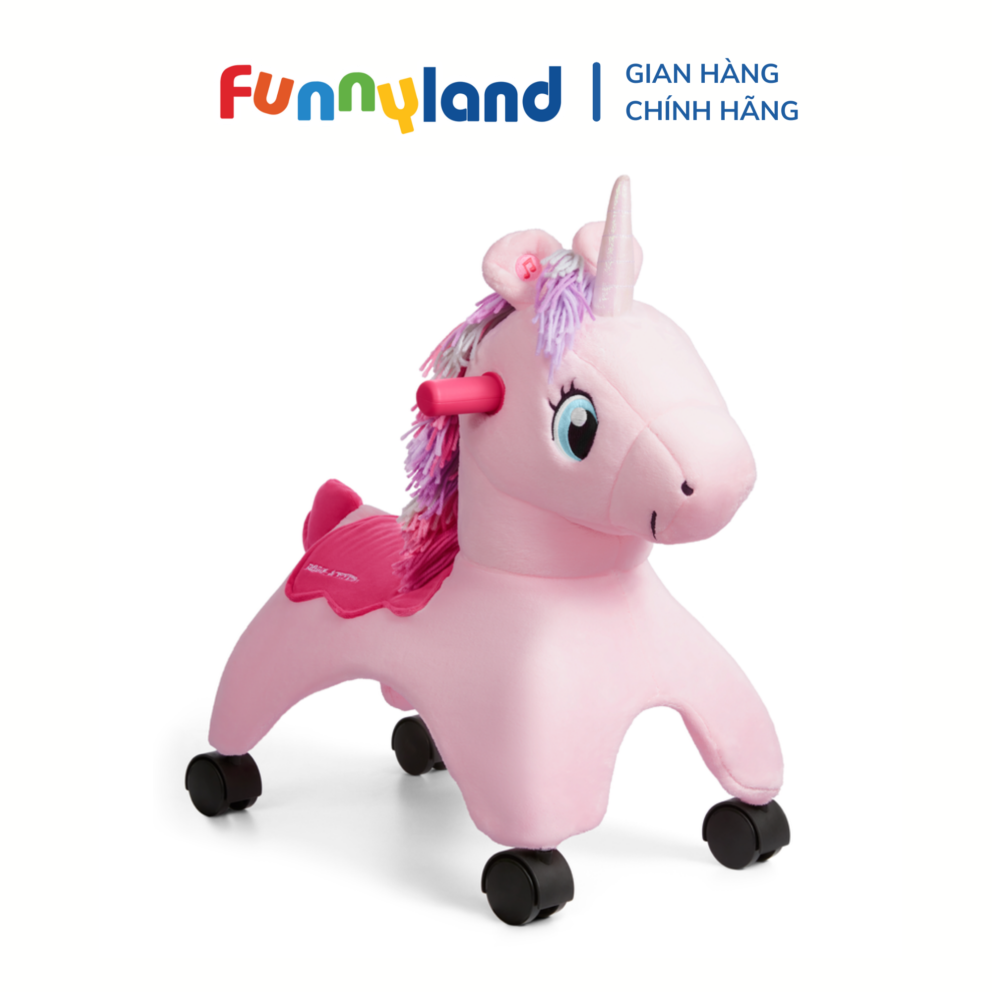 Xe chòi chân Radio Flyer Shimmer the Magical Touch Unicorn