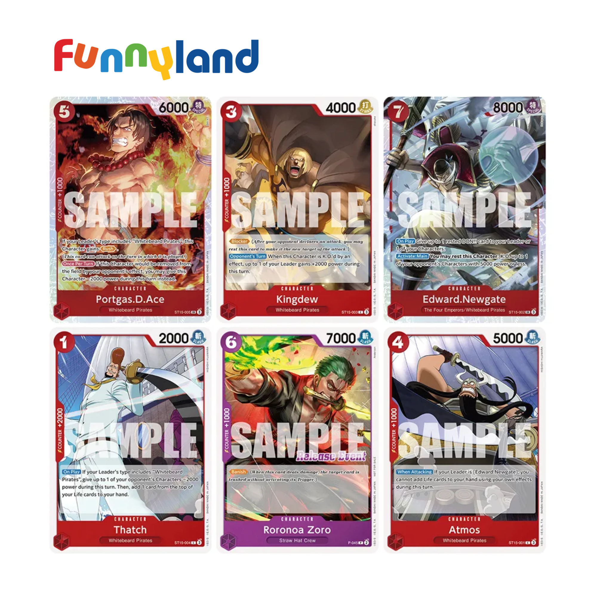  Thẻ Bài One Piece - [ENG] ONE PIECE CARD GAME Start Deck Edward Newgate ST-15 