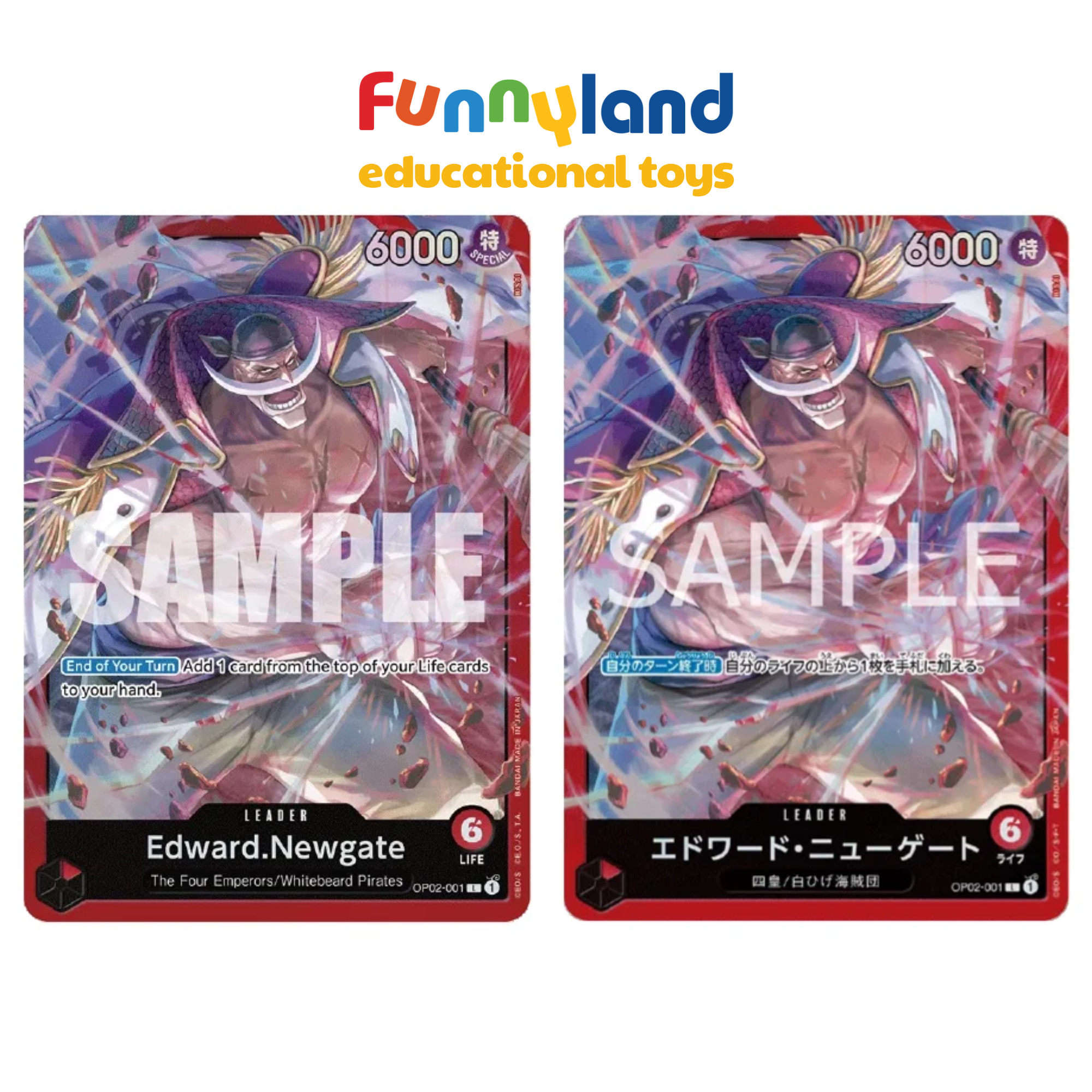  Thẻ Bài One Piece - [ENG] ONE PIECE CARD GAME Start Deck Edward Newgate ST-15 