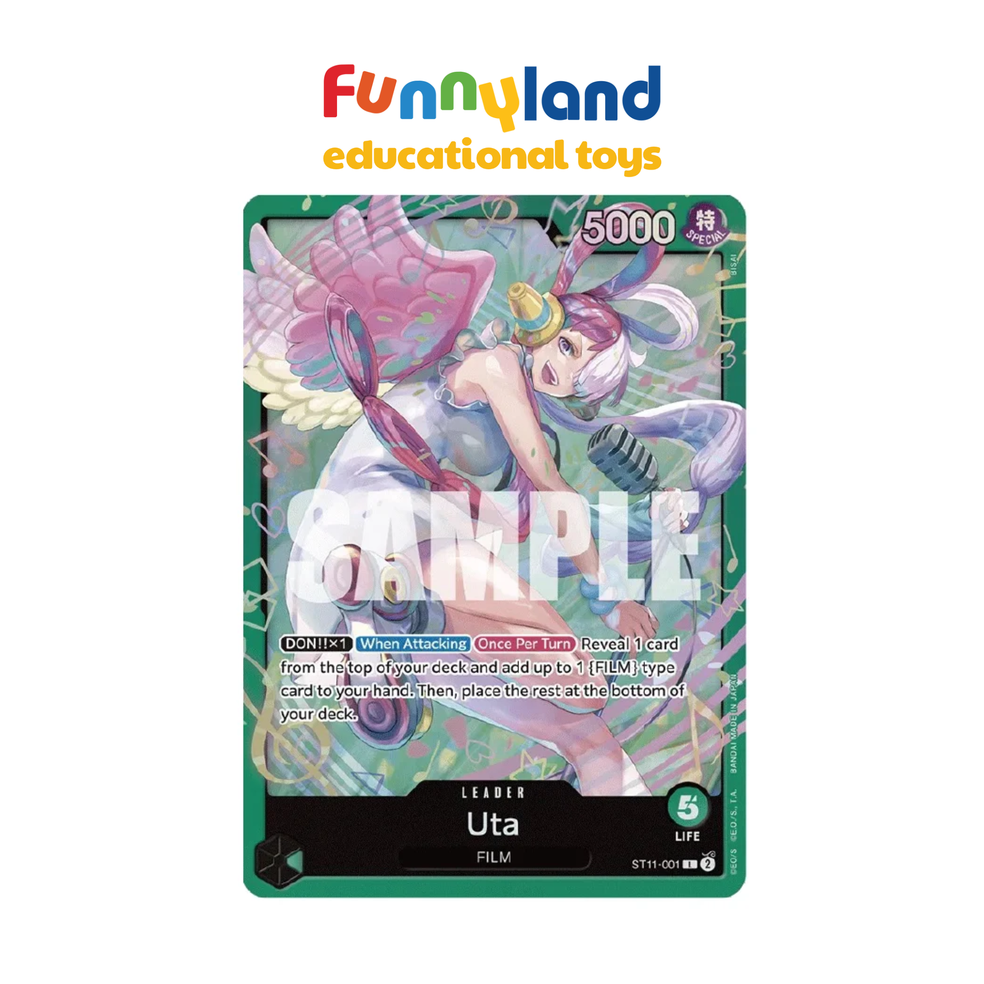  Thẻ Bài One Piece - [ENG] ONE PIECE CARD GAME Start Deck Uta ST-16 