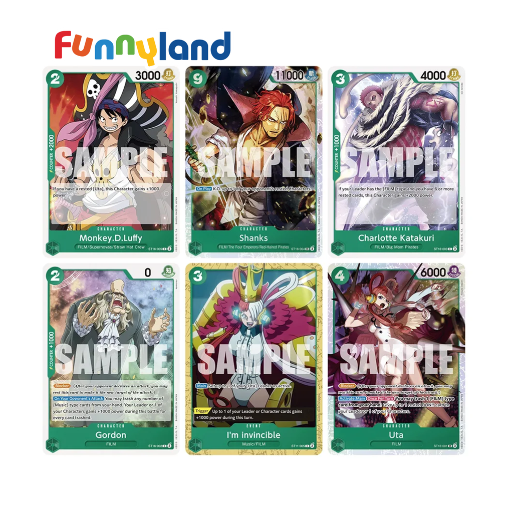 Thẻ bài One Piece EN OPCG START DECK UTA ST-16