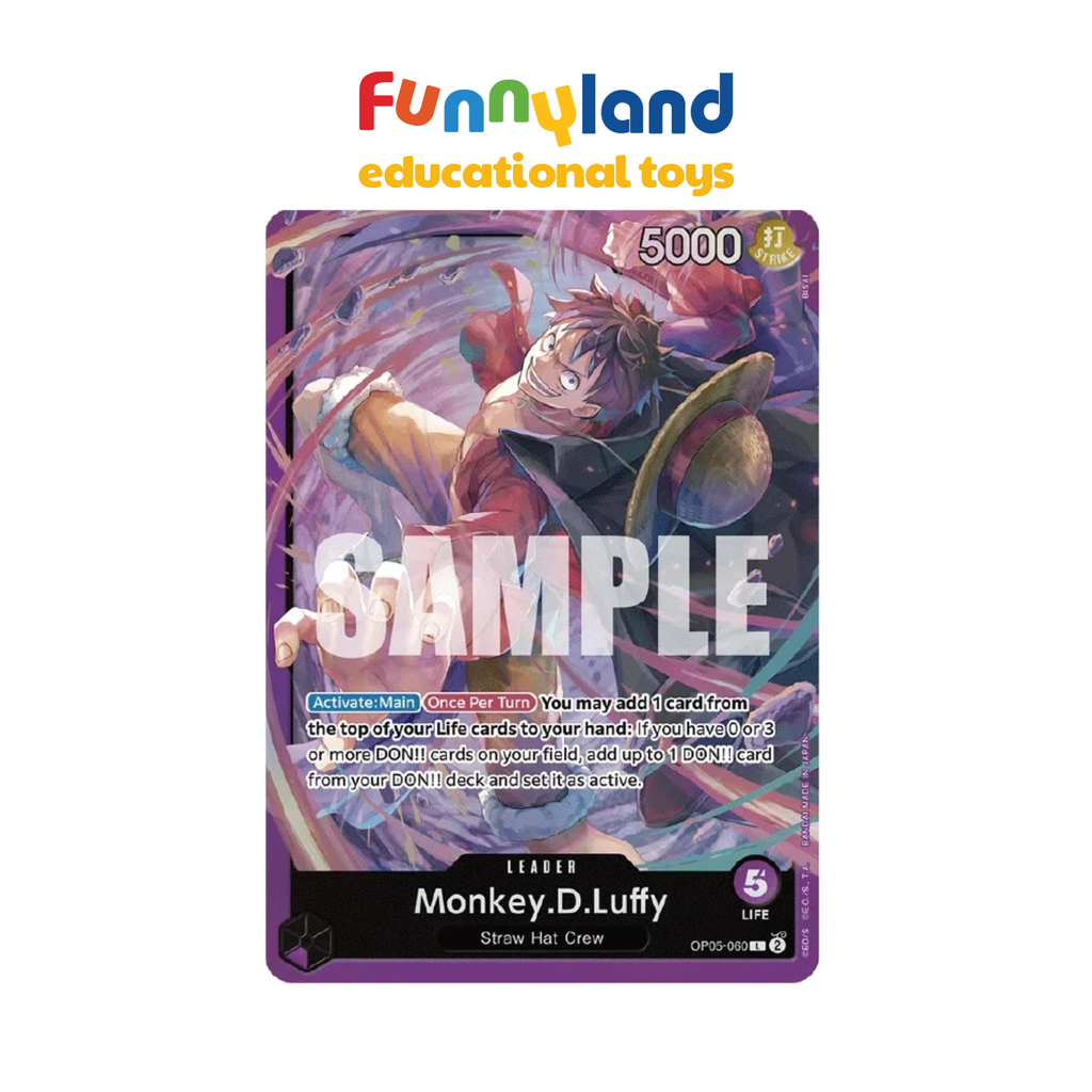 Thẻ bài One Piece EN OPCG START DECK MONKEY D LUFFY ST-18