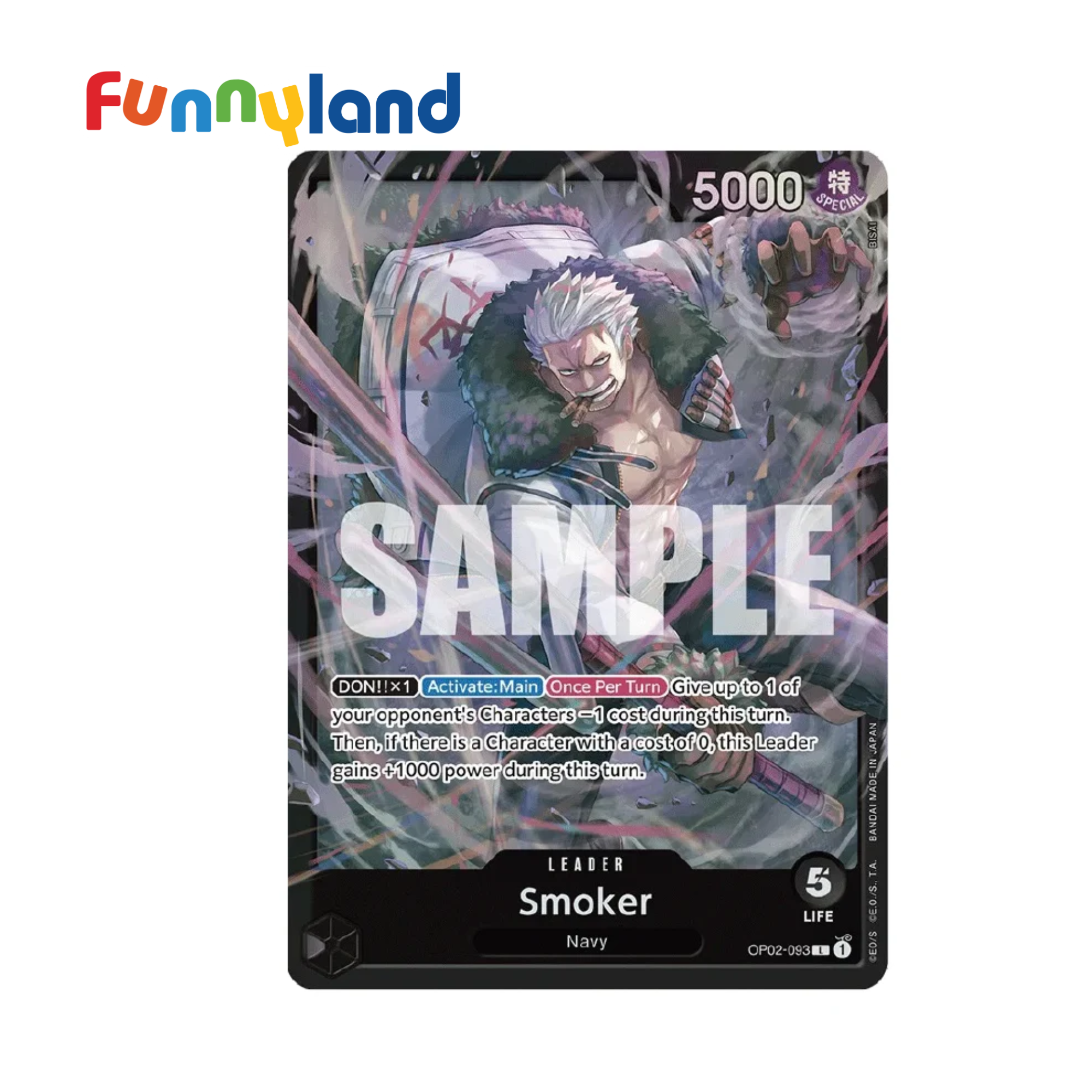  Thẻ Bài One Piece - [ENG] ONE PIECE CARD GAME Start Deck Smoker ST-19 