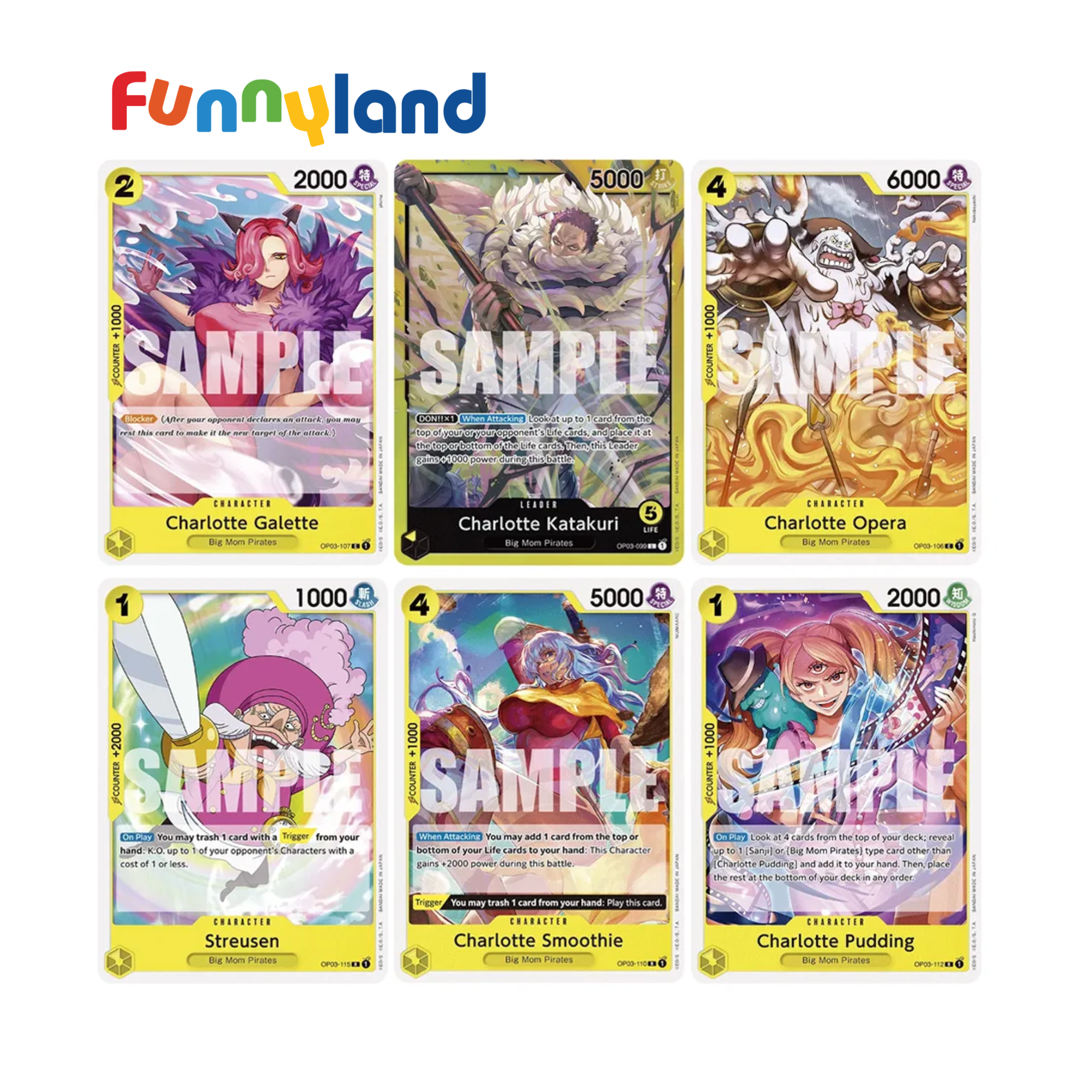  Thẻ Bài One Piece - [ENG] ONE PIECE CARD GAME Start Deck Charlotte Katakuri ST-20 