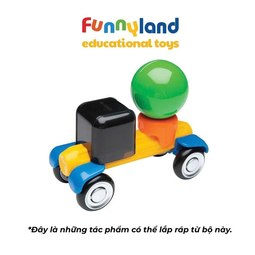  Đồ chơi xếp hình nam châm Hàn Quốc Stick-O CITY SET 