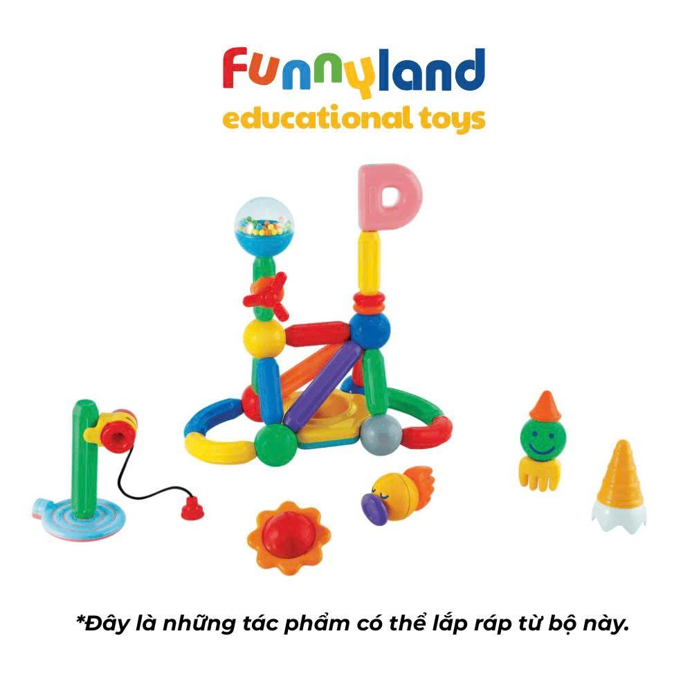  Đồ chơi xếp hình nam châm Hàn Quốc Stick-O CREATOR SET 