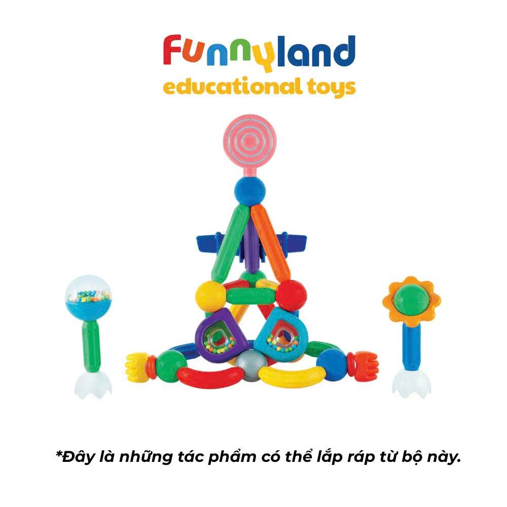  Đồ chơi xếp hình nam châm Hàn Quốc Stick-O CREATOR SET 